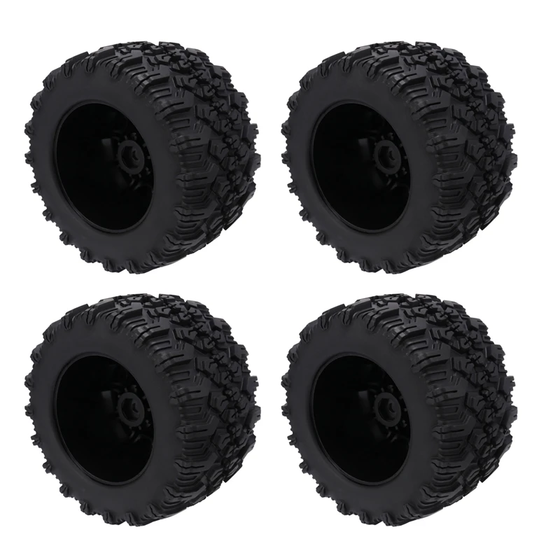 

4PCS 120MM 1/10 Monster Truck Rubber Tire Tyre 12Mm Wheel Hex For Traxxas Arrma Redcat HSP HPI Tamiya Kyosho RC Car