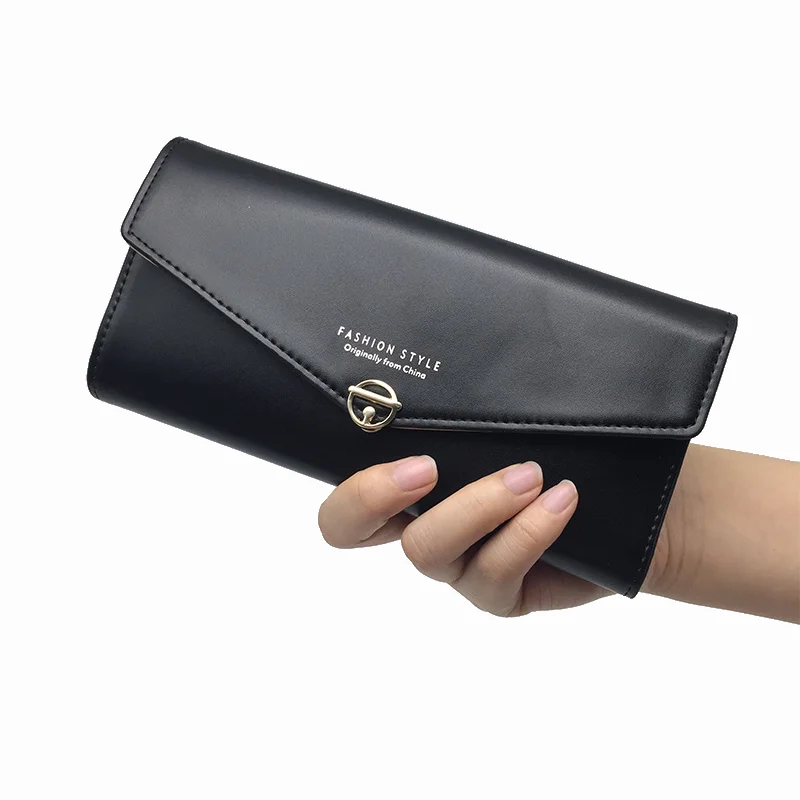 Женский винтажный кошелек из искусственной кожи высококачественный мягкий