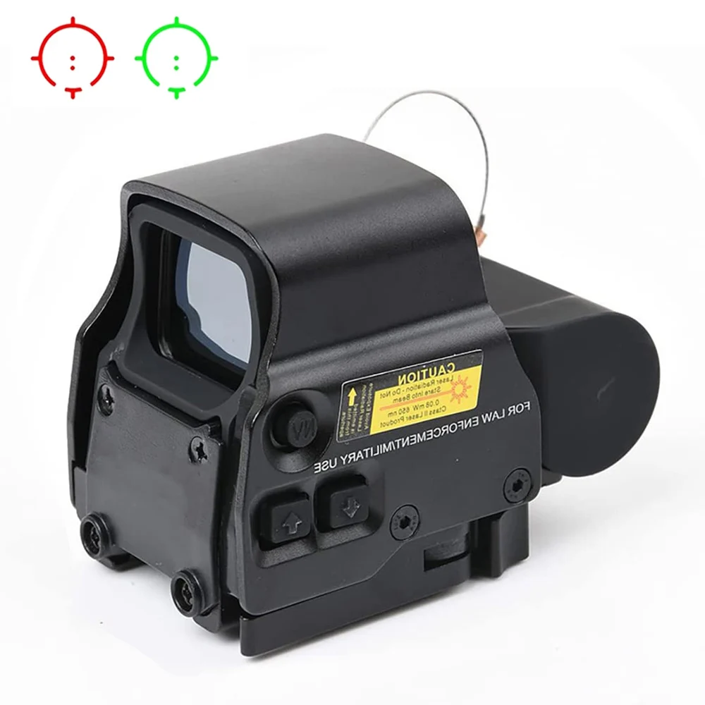 

Tactical 558 Collimator Holographic Red Dot Sight Hunting Rifle Reflex Scope with Integrated 20mm QD Quick Release Rail Mount