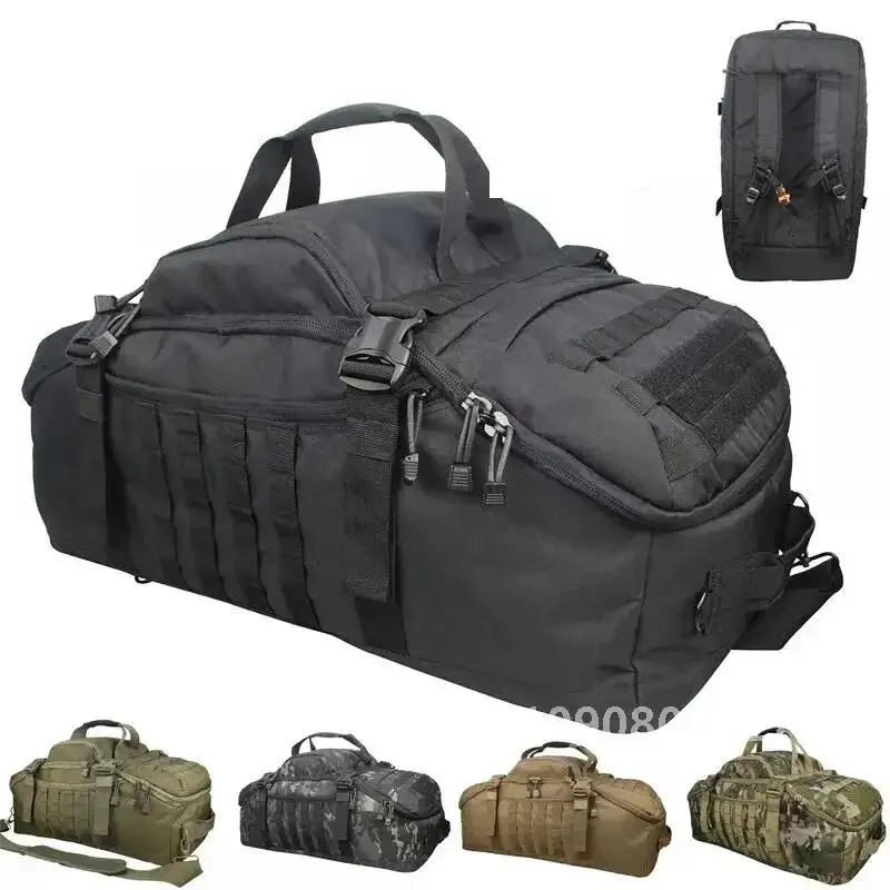 LQARMY 60L 80L Рюкзаки для кемпинга Мужской тактический рюкзак Molle Туризм Путешествия