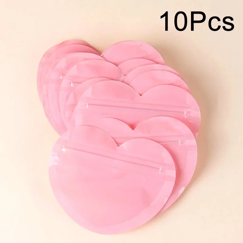 

Пластиковые пакеты в форме сердца 10 шт.