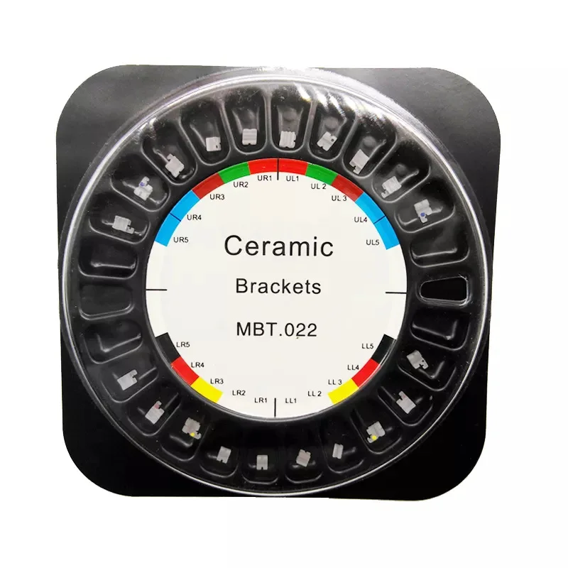 20 шт./уп. Стоматологические керамические брекеты Ортодонтические Roth MBT Edgewise 0.022 Hook