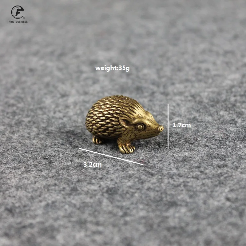 

Антикварная статуэтка медного ежика