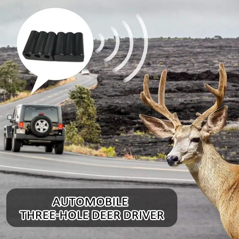 Маленькие свистки оленя 2 шт. портативный автомобильный свисток физические