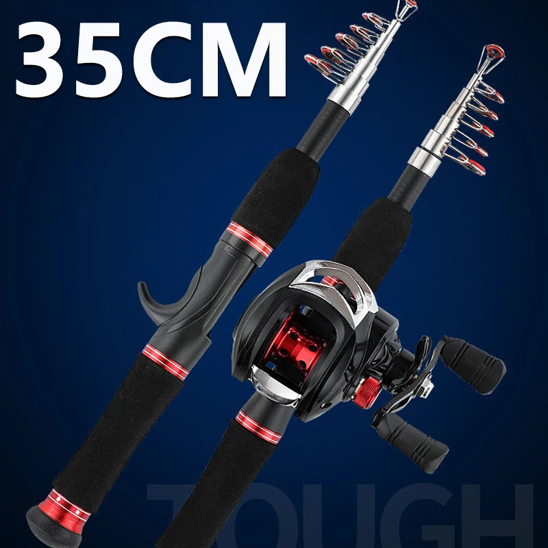 

Line Reel And Fishing Fishing Rod Telescopic Accessories Lure Rod Baitcasting Carbon Kits Fishing Fishing Mini Combo Rod