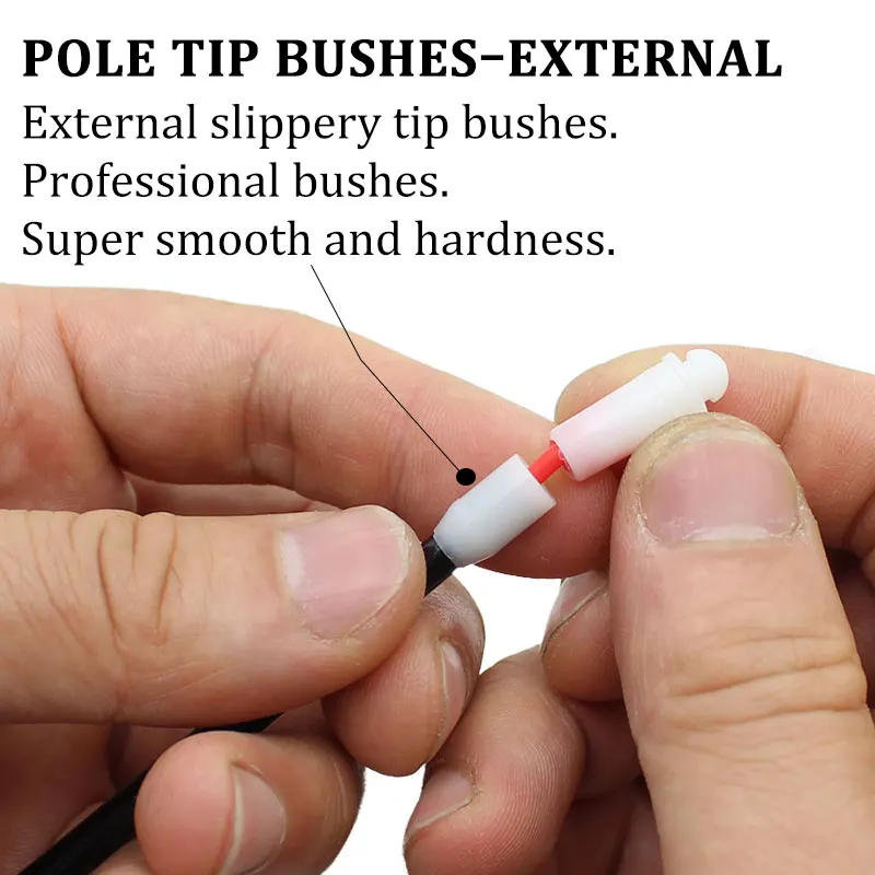 5 шт. аксессуары для ловли карпа полюс с эластичным разъемом спичек рыболовные