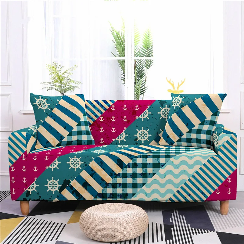 

Sofa Cover Simple All-inclusive Elastic Sofa Covers for Living Room Four Seasons Universal Cushion Cover Sectional Sofa 1PC