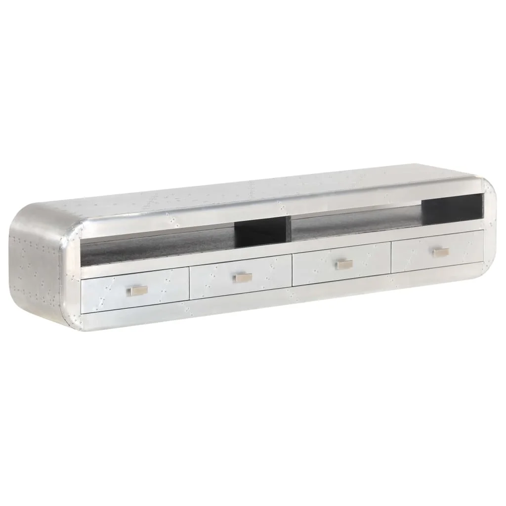 

TV Media Console Television Entertainment Stands Cabinet Table Shelf Vintage 55.1"x11.8"x11.8"