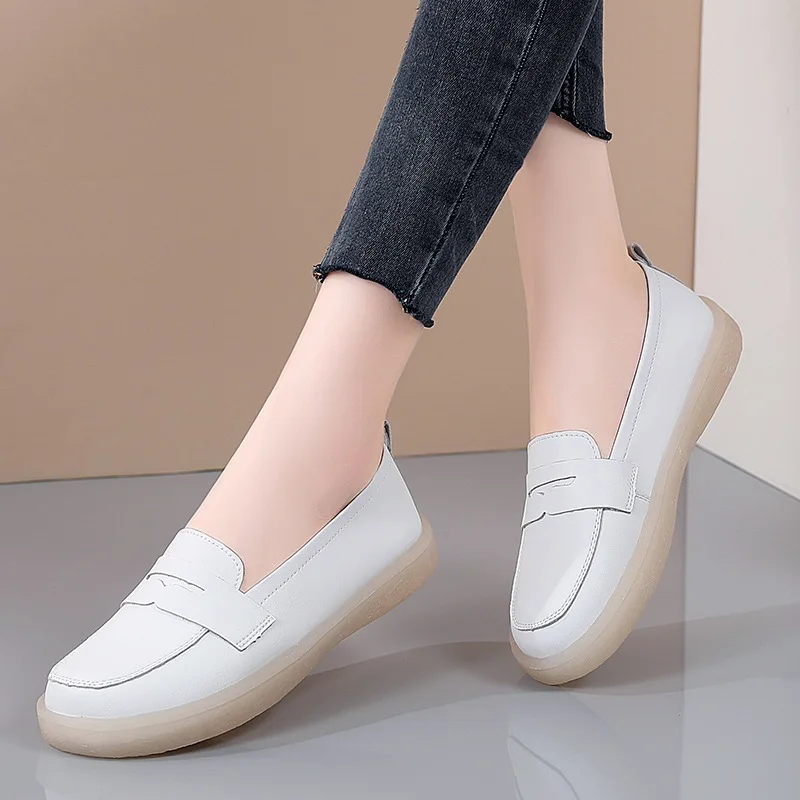 

Leather Shoes Women Work Shoes Women Oxford Shoes For Women Creepers Fashion Flats Sepatu Wanita Zapatos De Mujer