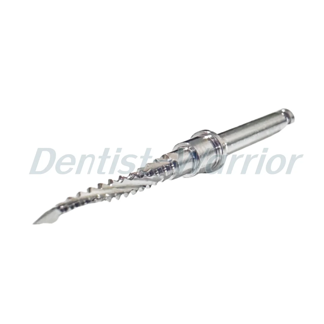 ∅2.3 Стоматологическая крестообразная дрель Implant Bone Side Cut Debris Blade Fit Lindemann Pointed Head