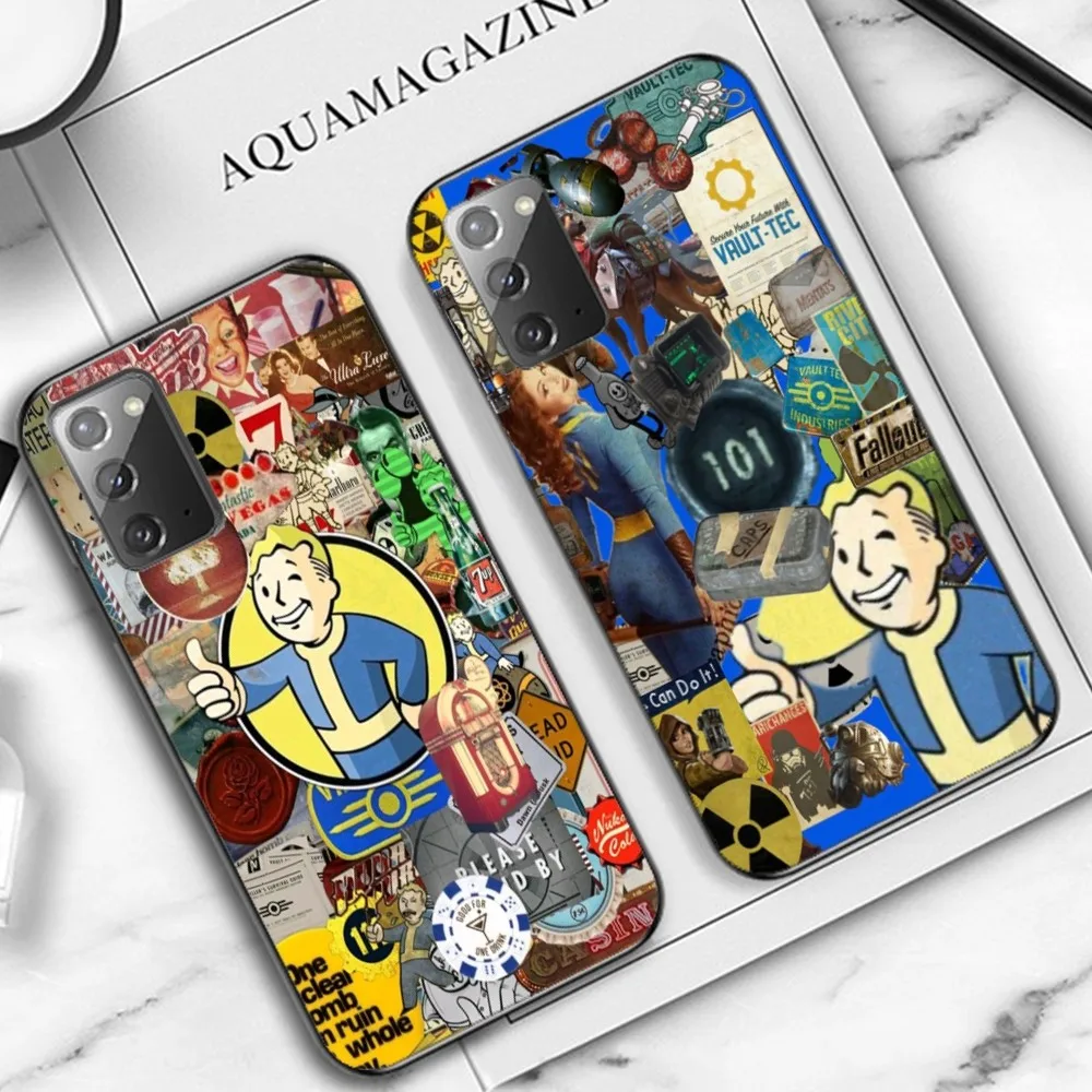 Чехол для телефона F-Falloutes-Games-76 Samsung Note 8 9 10 20 pro plus lite M 11 30 21 31 51 A 22 42 02 03
