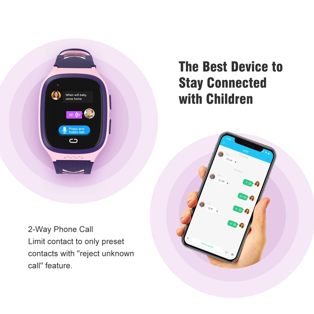 Детские умные смарт-часы Smart Baby Watch LT31E с 4G Wi-Fi и GPS HD камера (Черный) |