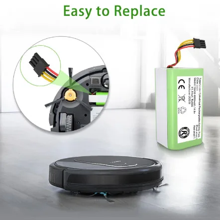 

Литий-ионный аккумулятор 100% neue 14,4 В, 9800 мАч для Cecotec Conga 1290 1390 1490 1590 статус сауера Genio deluxe 370 gutrend echo 520.