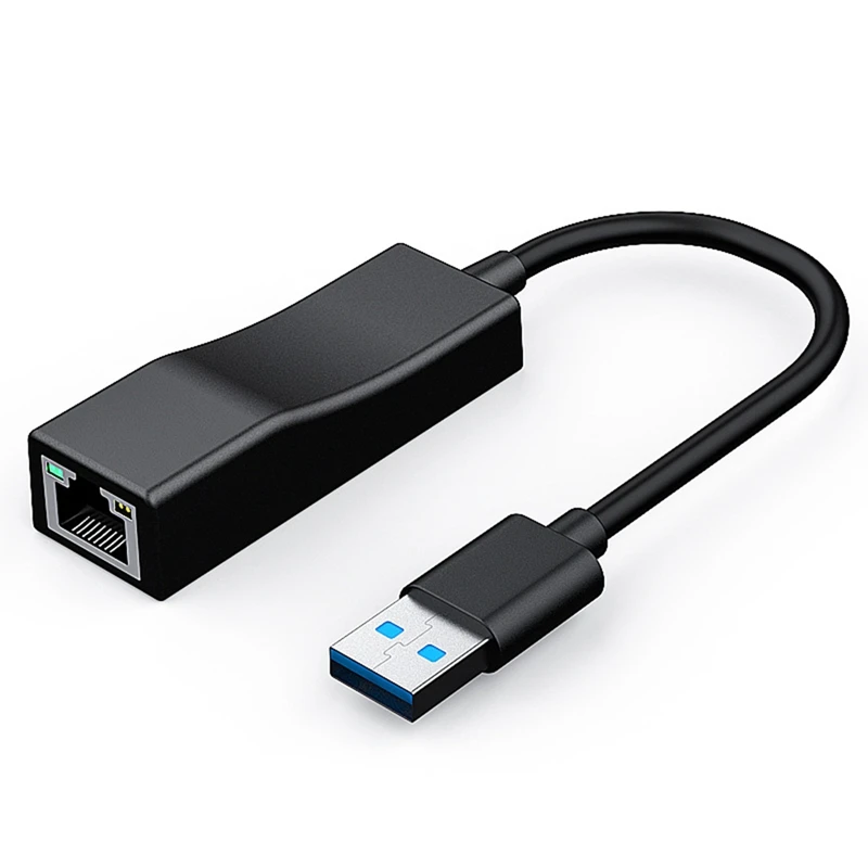 

Адаптер Ethernet с USB 3,0 на Gigabit Ethernet, сетевой адаптер локальной сети, с драйвером, совместим с Surface Pro, 1 шт.