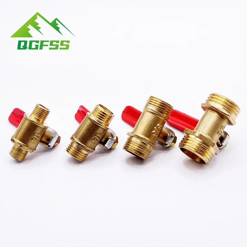 

Шаровой кран латунный 1/8", 1/4", 3/8", 1/2"