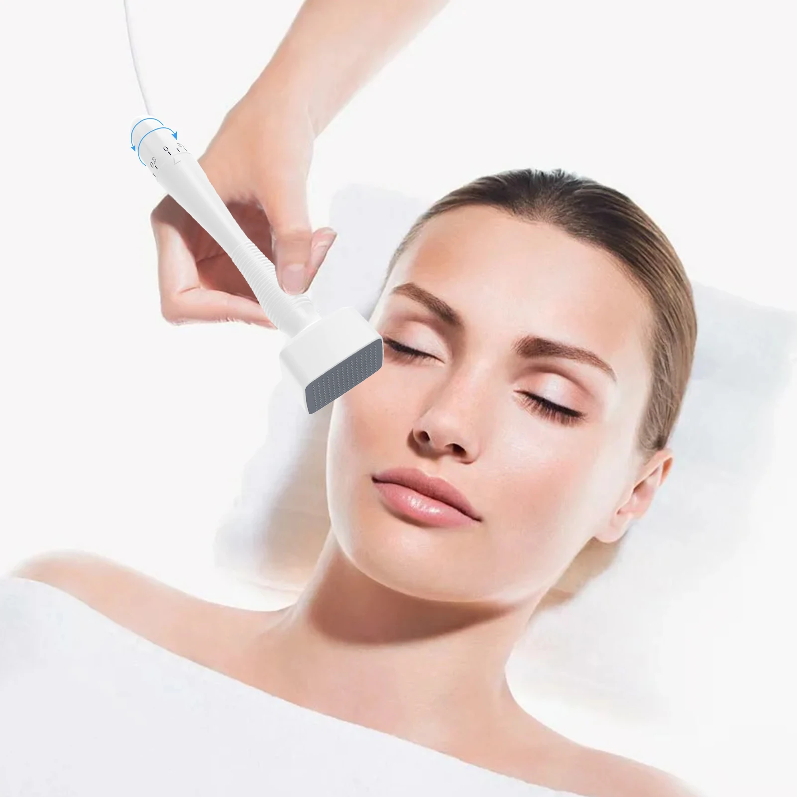 

Adjustable Microneedling Derma Stamp Microneedle Roller For Skin Facial Care Derma Roller For Women's Personal Care