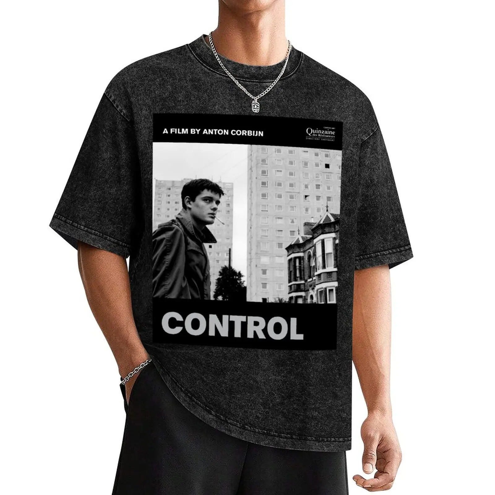 Футболка Anton Corbijn летняя одежда футболка с рисунком аниме вещей черные мужские