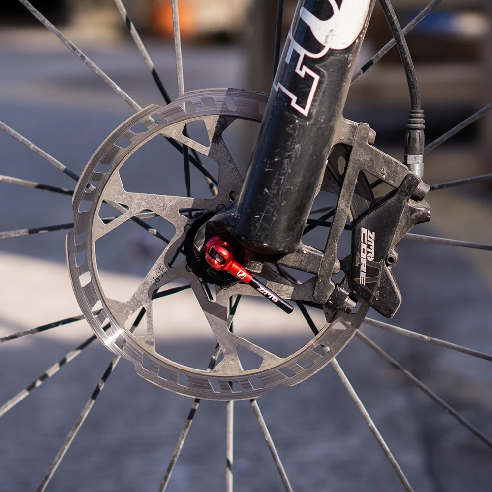 Фото ZTTO Велосипед MTB Шоссейный велосипед Эксцентриковые QR Шампуры из титанового сплава Сверхлегкий 9 мм 5 мм Быстросъемный 100 135 Ступица Легкая ось №2