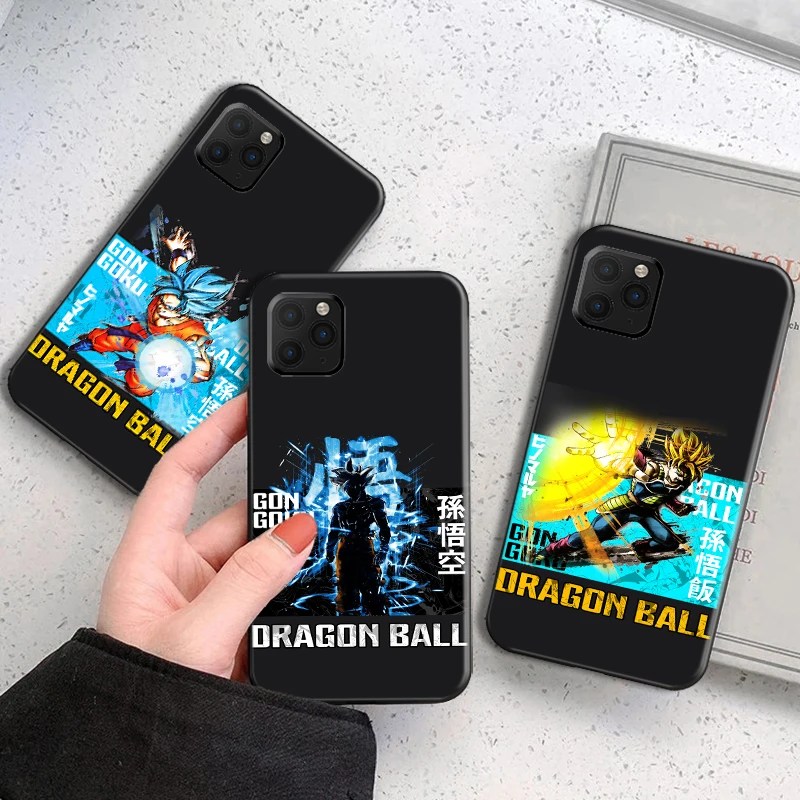 

Dragon Ball Saiyan Phone Case For Funda iPhone 13 11 Pro Max 12 Mini X XR XS Max SE 2020 Carcasa Silicone Cover Soft Coque