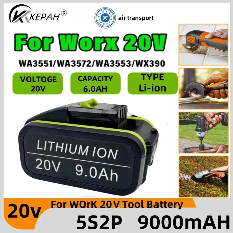 Литий-ионный аккумуляторный электроинструмент WA3553/WA3551/WA3572/WX390/WX176/WX178/WU268 |