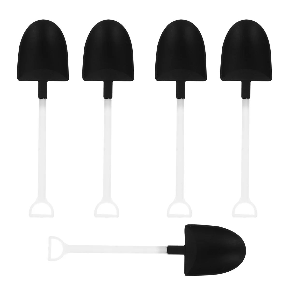 

Ложка в форме лопатки для домашнего мороженого, мини-ложка для мороженого, десертная ложка, 50 шт.