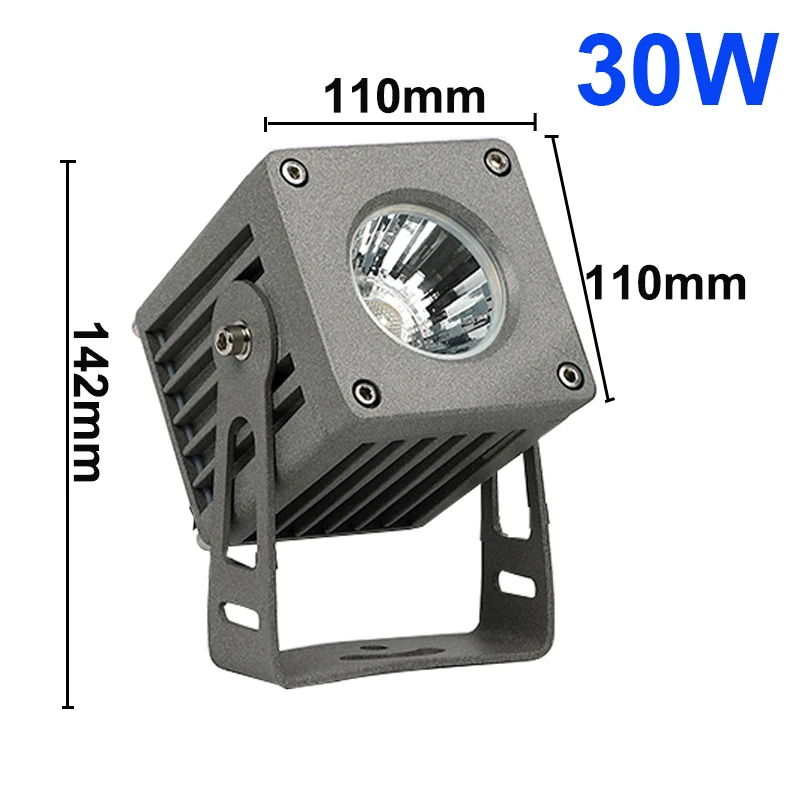 

Новый светодиодный прожектор COB, наружный водонепроницаемый IP65 наружный светодиодный прожектор 10W20W30W, наружное ландшафтное освещение