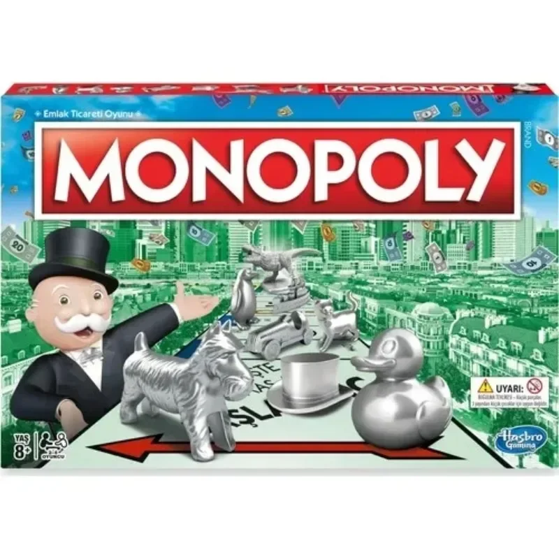 

Классическая Настольная Игра «Монополия», Быстрая Торговля Товаров, Новая Семейная Настольная Игра С Жетоном Для Детей И Взро...