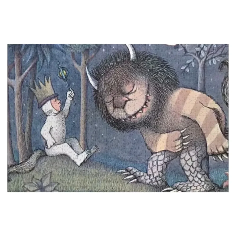 Волчья тренировочная деревянная головоломка с именем под заказ для взрослых