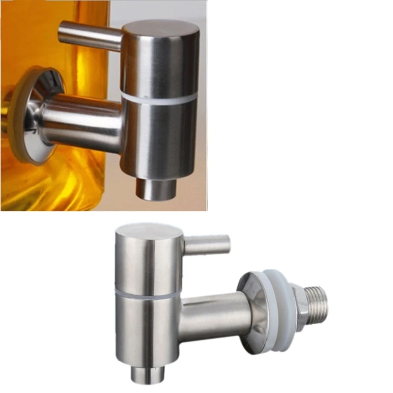 

Stainless Steel Wine Barrel-Valve Beverage Faucet Drink Wine Beer Barrel Tap
