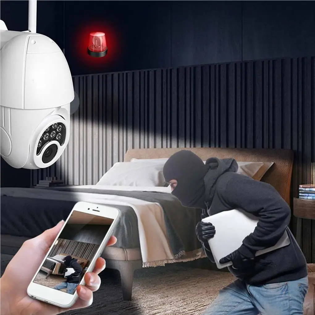 

1080P 200 Вт Пиксельная Wi-Fi камера беспроводная наружная HD камера для домашней безопасности