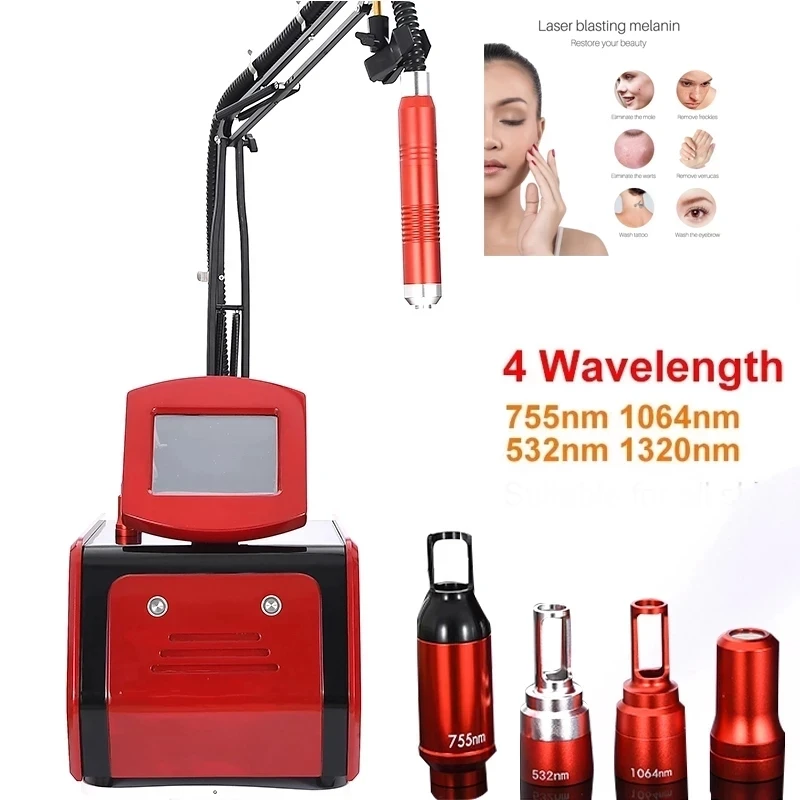 

2023 Professional Laser Beauty Machine For Tattoo Removal Portable Nd Yag Laser 755 nm Picosecond Beauty Machine