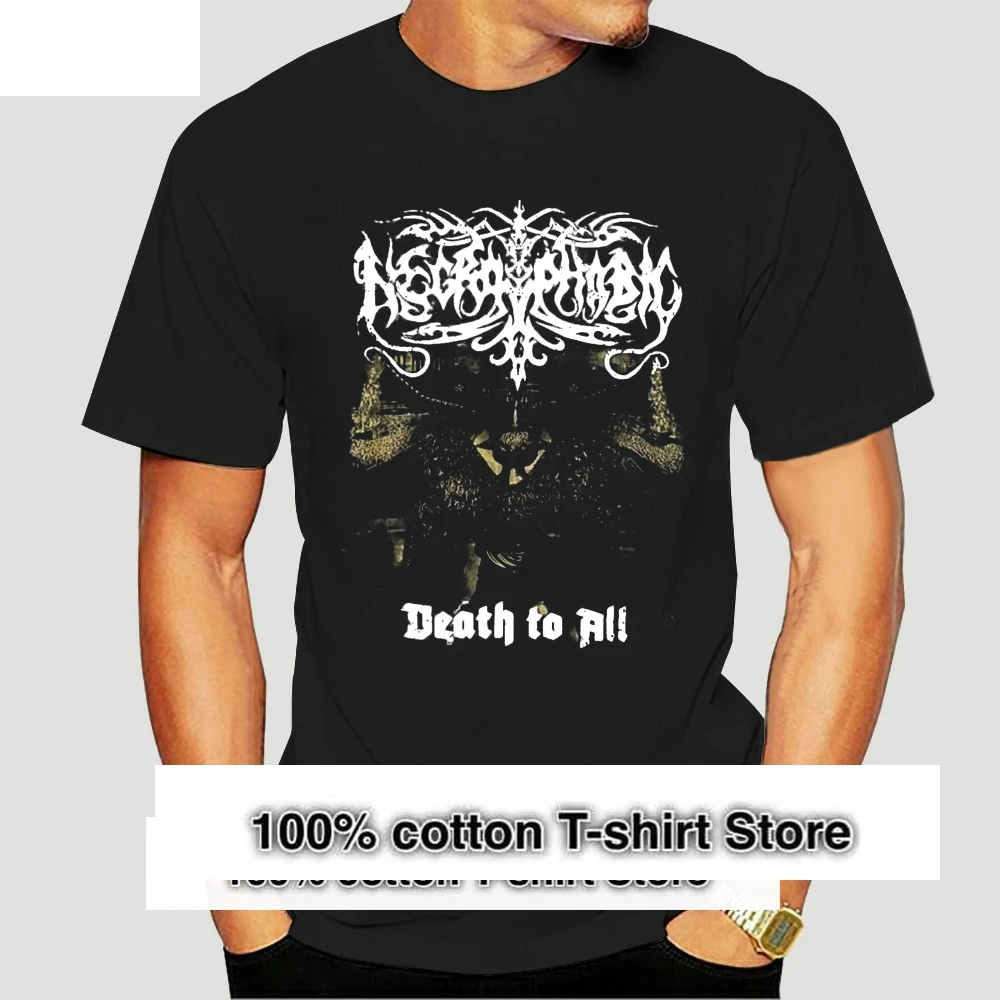 

Necrophodeath METAL BAND 2-футболка, футболка черного цвета, все размеры (1)-2277A