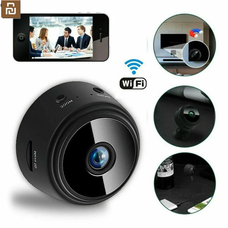 

Youpin A9 Mini Camera WiFi Wireless Monitoring Security Protection Remote Monitor Camcorders Video Surveillance Smart Home