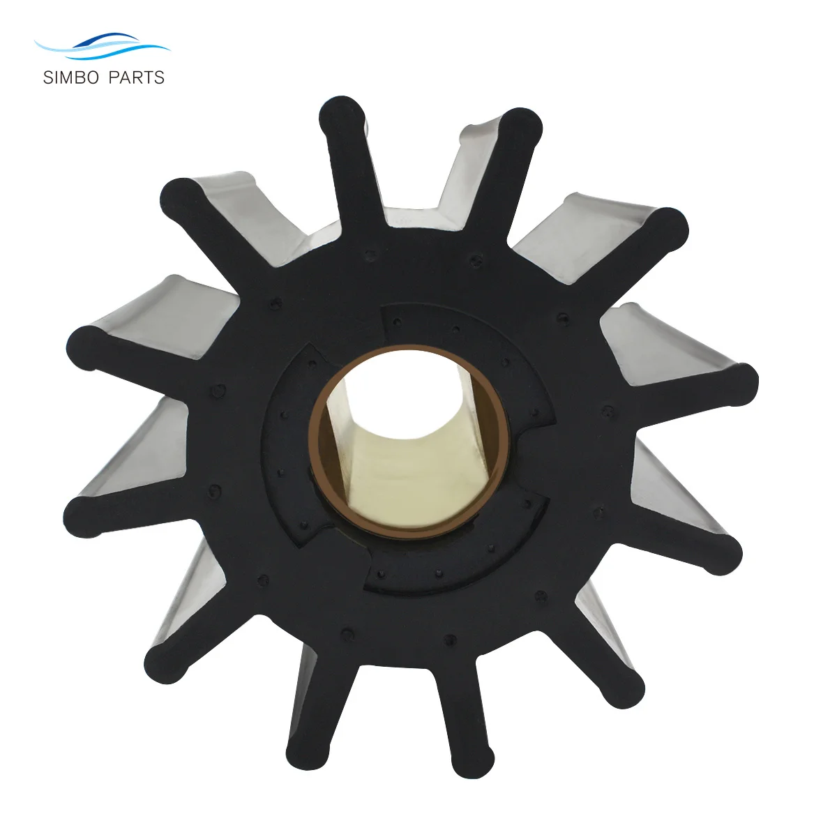 

Flexible Water Pump Impeller For Jabsco 17370-0001 JMP 8300-01 CEF 500152