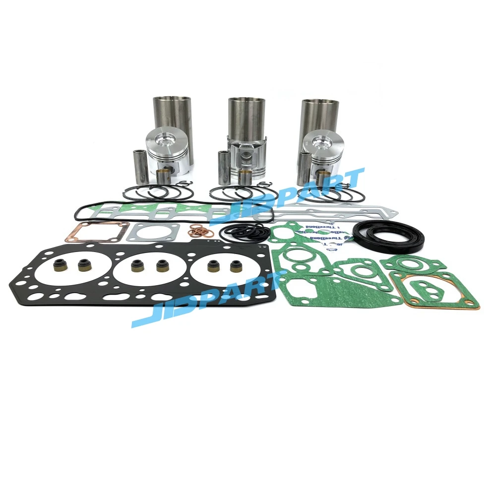 Комплект гильз цилиндра 3D88 с комплектом прокладок для деталей двигателя