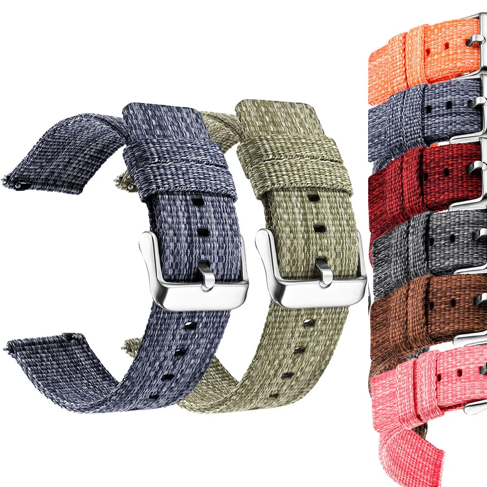 

GTR3 Pro Bracelet For Amazfit GTR 47mm Wrist Strap For Xiaomi Amazfit Pace / Stratos 1 2 3 / GTR2 / GTR 2e 22mm Nylon Watchband