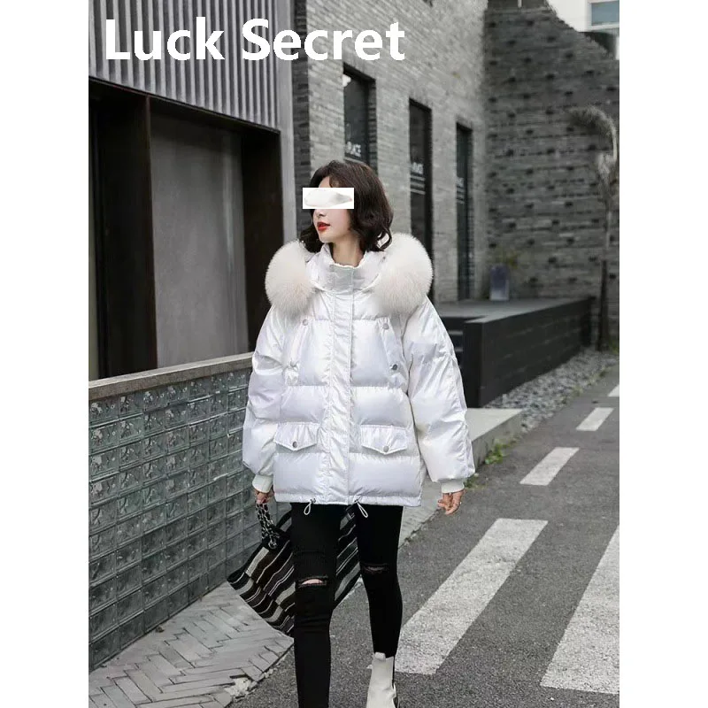 Winter 2022 short down cotton jacket ladies new style small temperament cotton-padded jacket thickened Korean version jacket