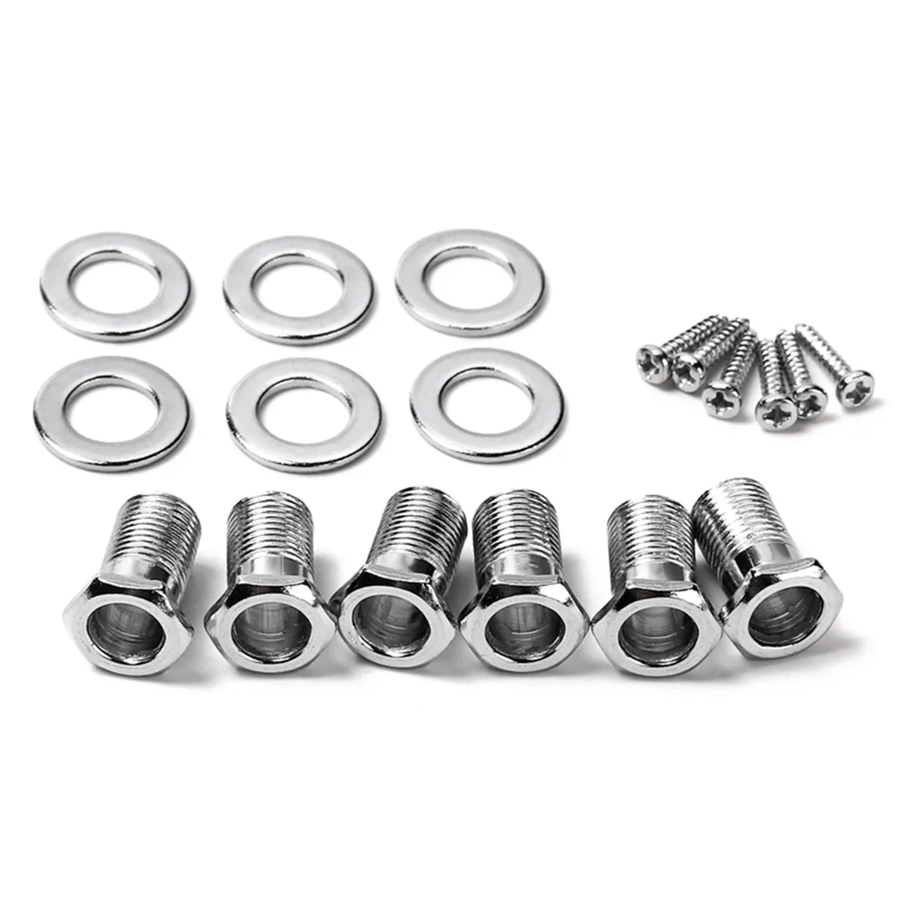 Головка банджо 3 L3R настройка бас-гитары полукруглая с электрическим ключом