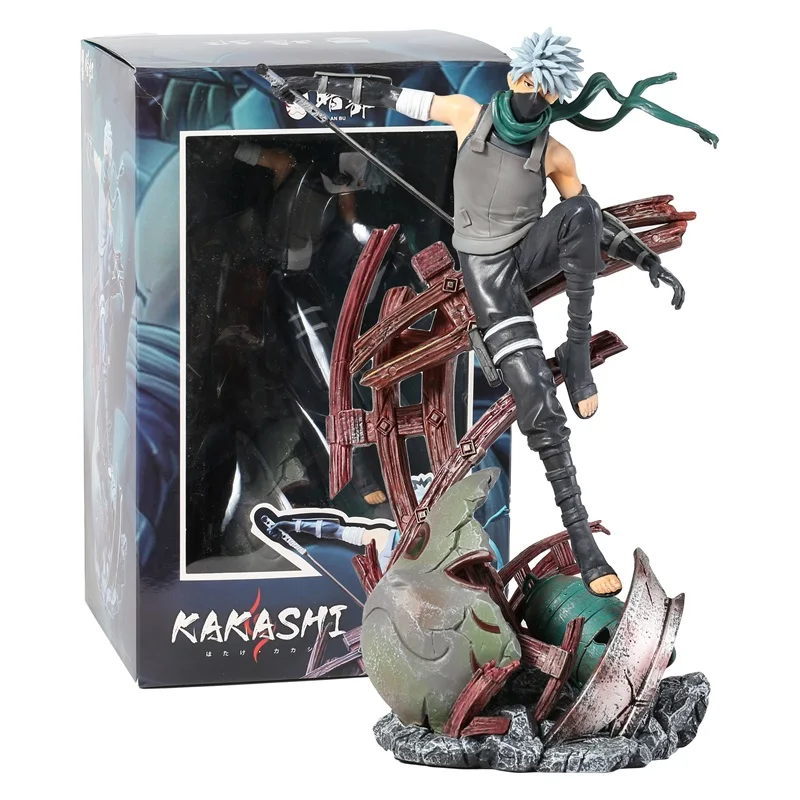 

Naruto Shippuden Hatake Kakashi Anbu Ver PVC Figure Statue Collectible Model Figurine Toy