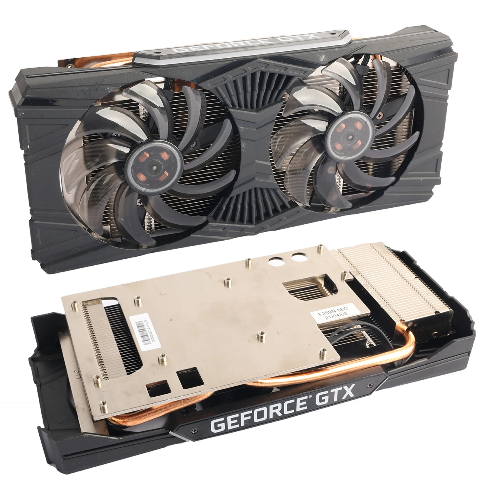 Радиатор для процессора GHOST RTX2060, 85 мм, для Palit GAINWARD GTX1660 1660S 1660Ti GHOST RTX2060S, охлаждение двойной графической карты Радиатор для процессора GHOST RTX2060, 85 мм, для Palit GAINWARD GTX1660 1660S 1660Ti GHOST RTX2060S, охлаждение двойной графической карты