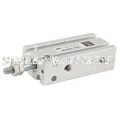 

Пневматический цилиндр с одним стержнем CDU 10x15, отверстие 2/5 дюйма, ход 3/5 дюйма