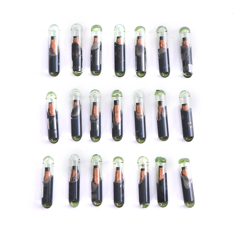 

Ключ стеклянный чип приемоответчика для автомобиля, заготовка чипа 48, T6, для разблокировки, высокая частота, низкие потери, простая установк...