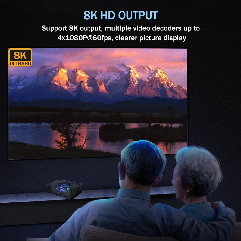 Супер консоль TSINGO X Max Plus аркадная приставка двойная система с 65000 играми