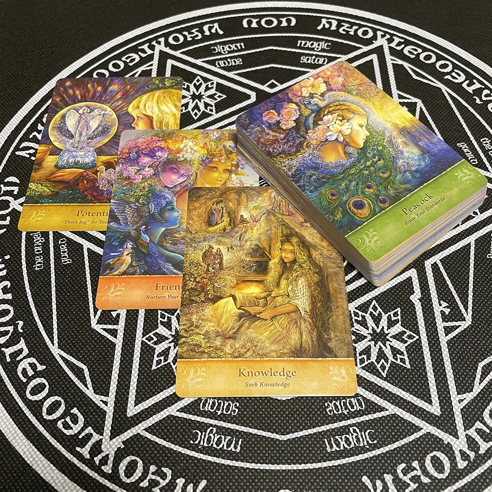 

Oracle Tarot Deck for Beginners Board Games Spiritual Divination in Cards Vivid English Version Psychology