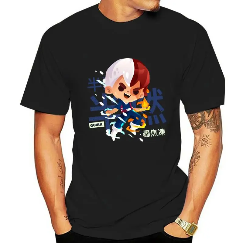 

Camiseta BNHA TODOROKI para hombre y mujer, ropa para mujer
