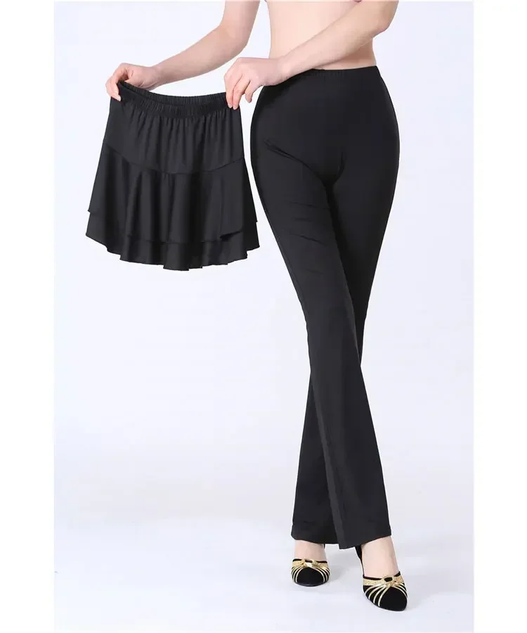 Женские брюки для танца живота тренировок комплект из 2 предметов