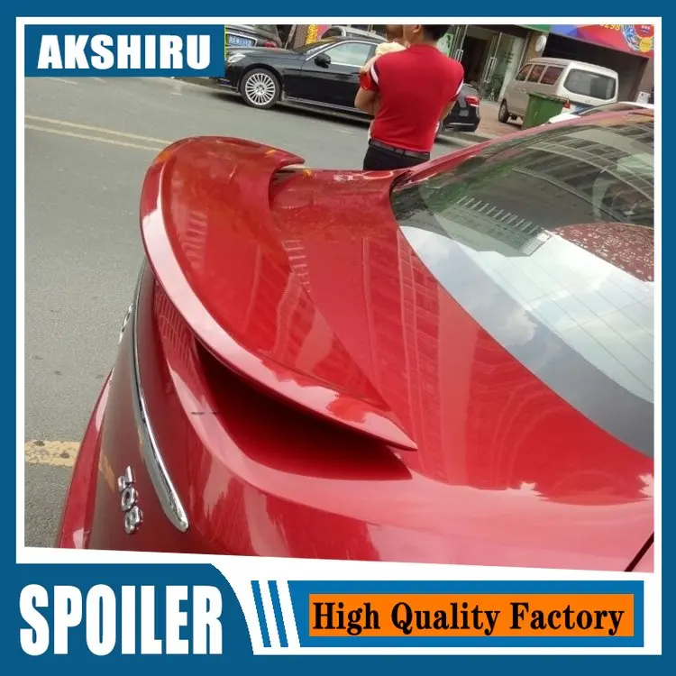 

Спойлер для Peugeot 508 301 207 307 из АБС-пластика спойлер для багажника автомобиля заднего крыла спортивный черный/белый 2012-2016