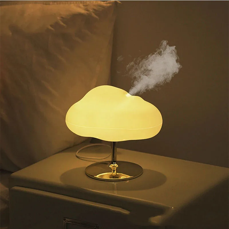 Z3Cloud Aromatherapy Essential Oil Diffuser Ultrasonic Air Humidifier For Home Bedroom Light Mist Maker Fogger With Colorful LED