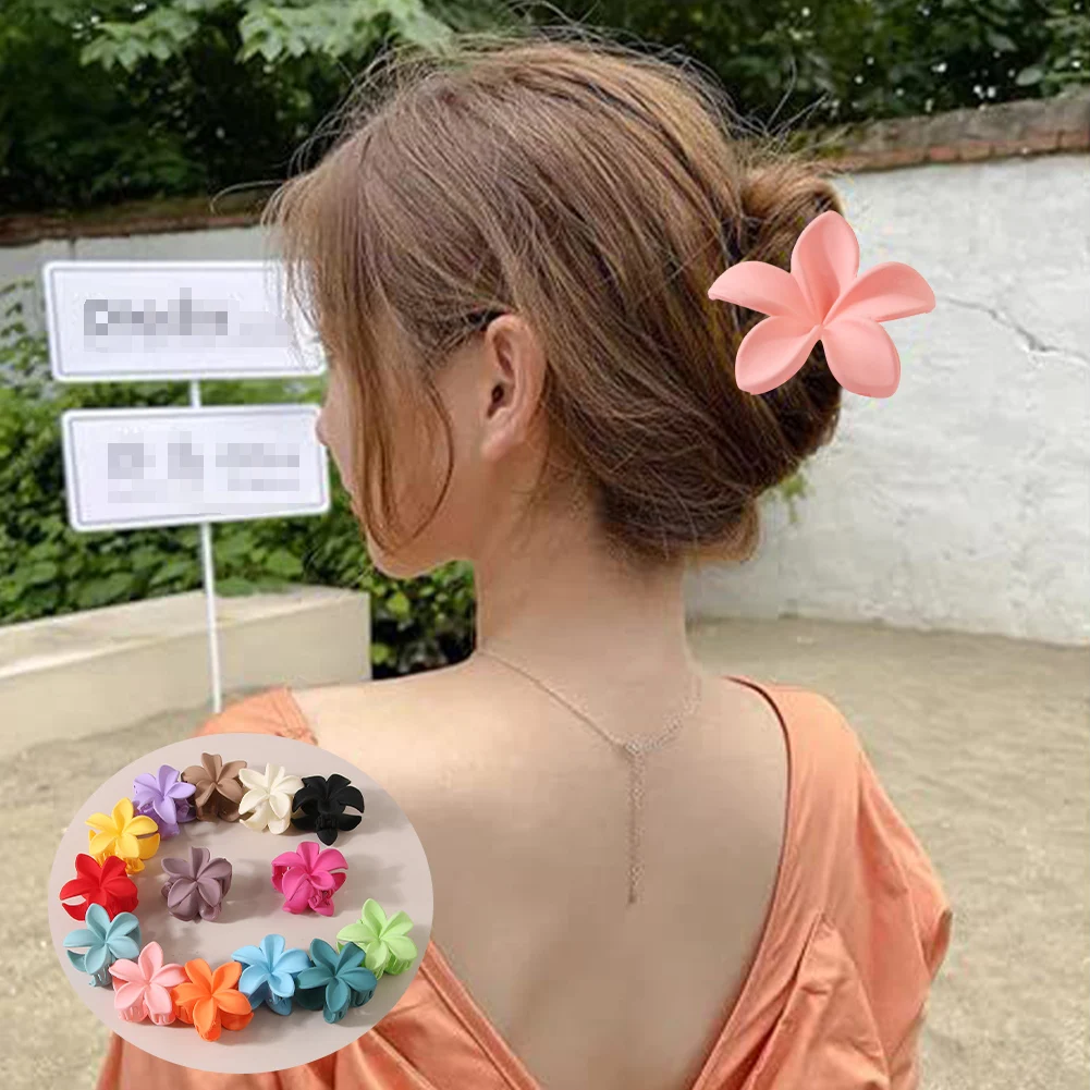 

Retail 8cm Newborn Plastics Petals Poppy Flower Hair Clips Rolled Rose Fabric Hair Flowers For Kids Girls Hair Accessories
