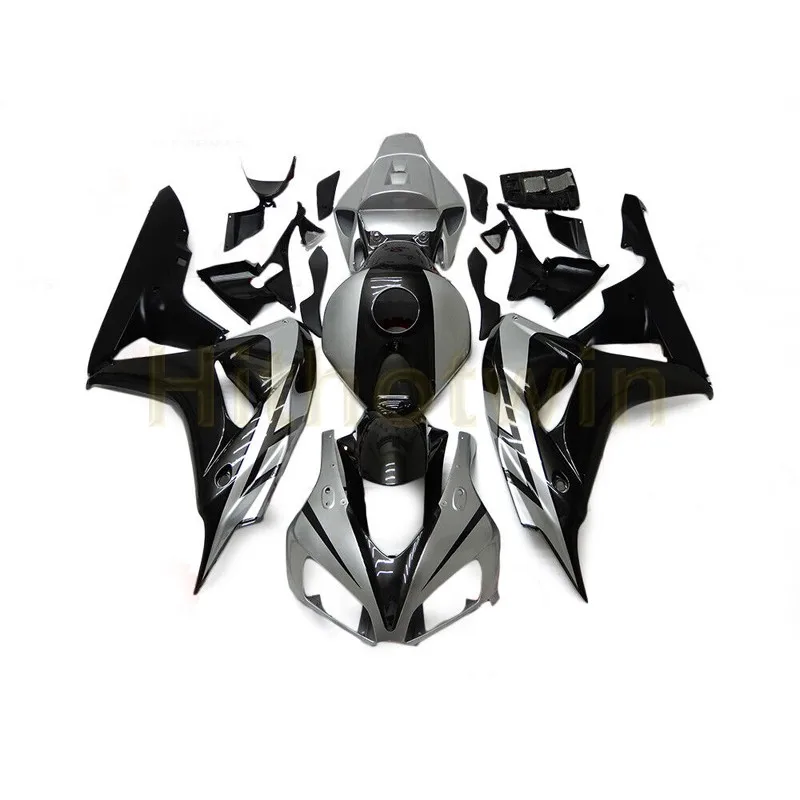 

Инъекционный комплект обтекателей для CBR1000RR 2006 2007, черный, серый CBR 1000 RR 06 07, ABS пластиковый фотокомплект